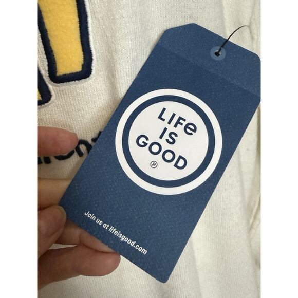 Life Is Good Ivory ‘Be My Valentine’ Dog Sweater~Sz Large~Embroidered~NWT - Picture 6 of 12